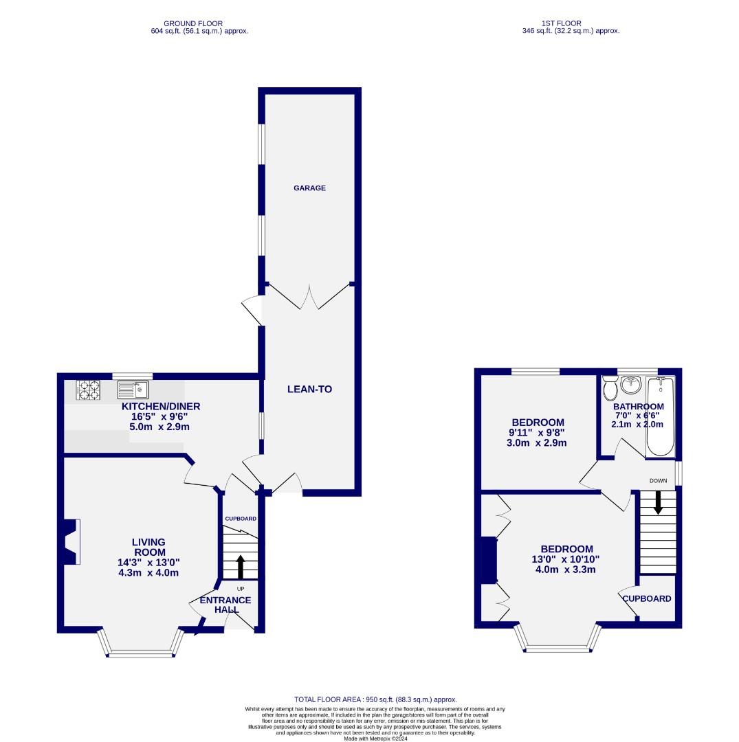 Floorplans For Shirley Avenue, York