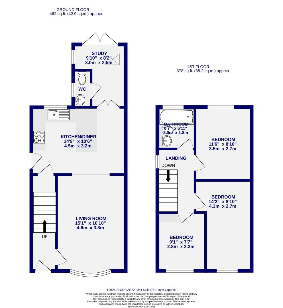 Floorplans For Sawyers Crescent, Copmanthorpe, York