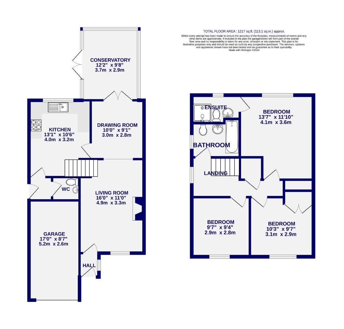 Floorplans For Stuart Close, Strensall, York