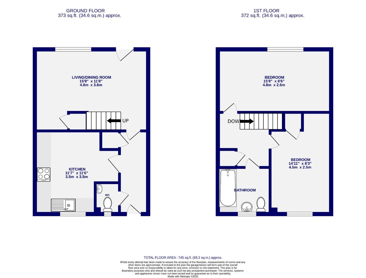 Floorplans For Renshaw Gardens, York