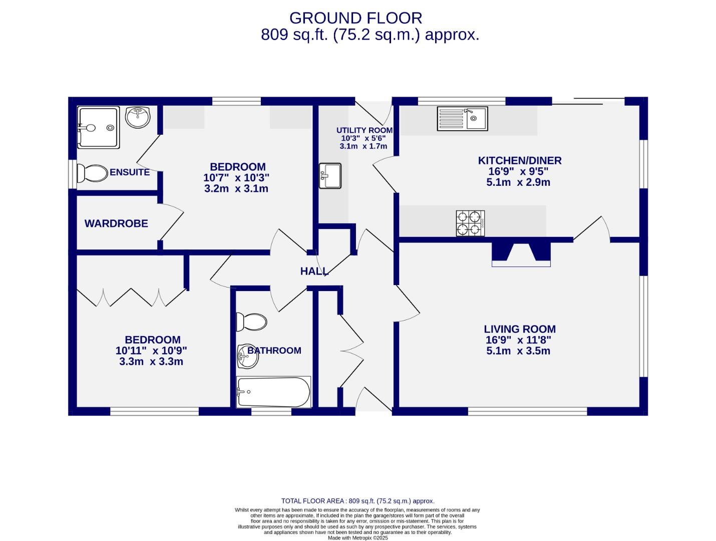 Floorplans For Swanlow Drive, Acaster Malbis, York