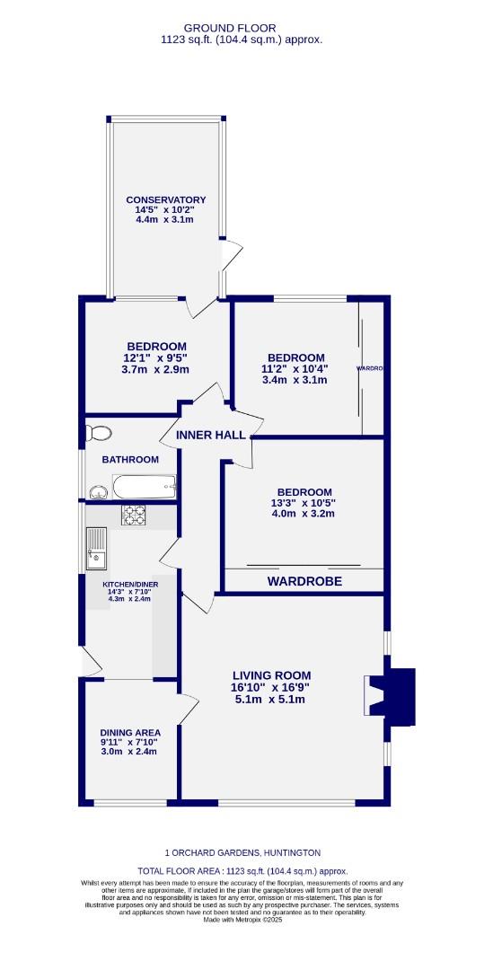 Floorplans For Orchard Gardens, York