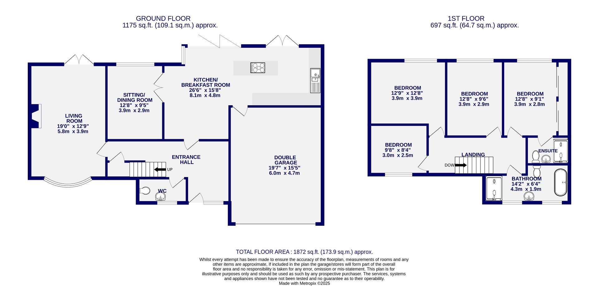 Floorplans For Shilton Garth Close, Earswick, York