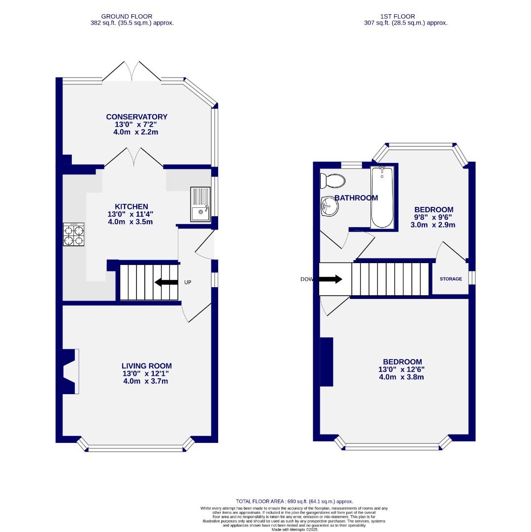 Floorplans For Byron Drive, York