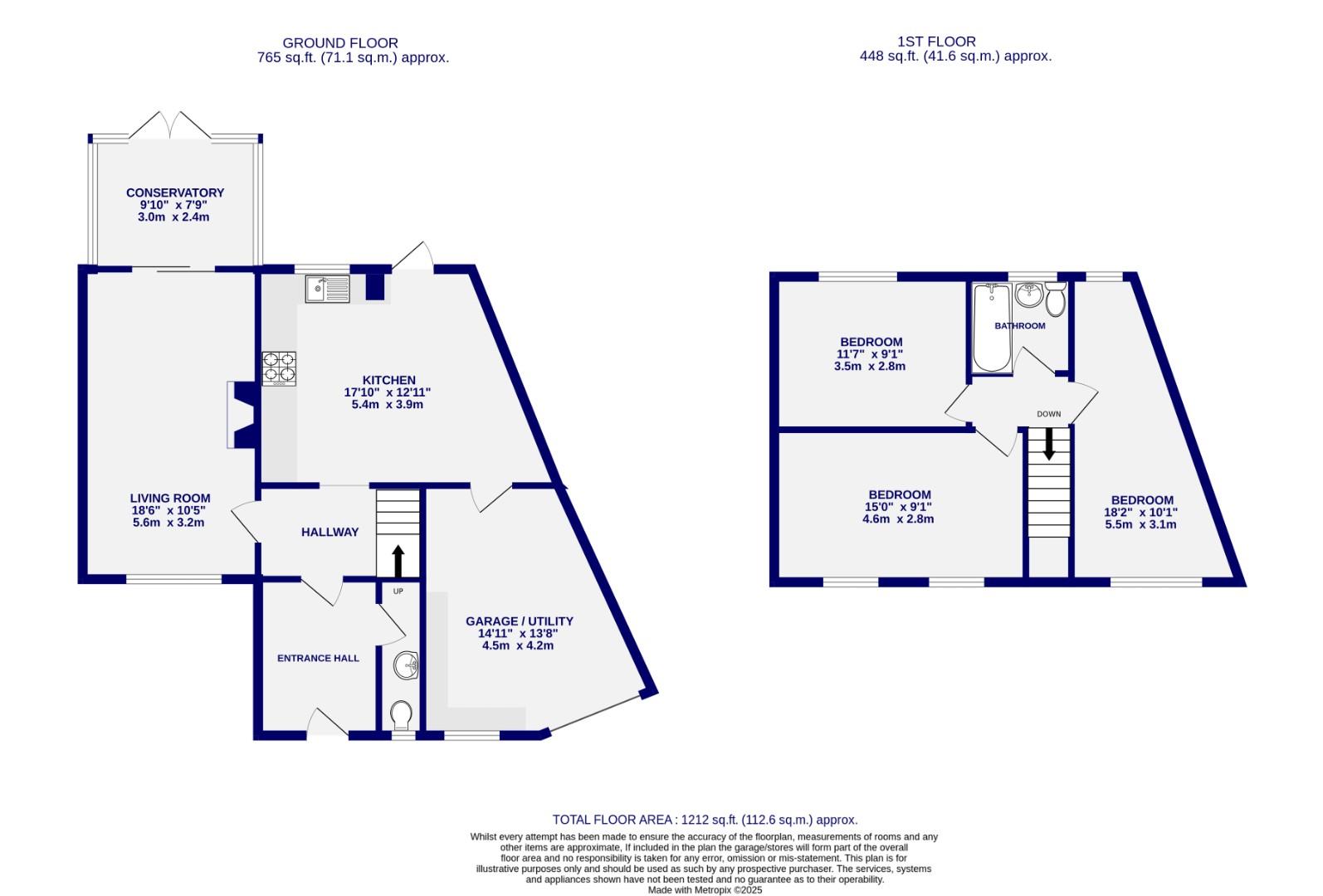 Floorplans For Chapelfields Road, York