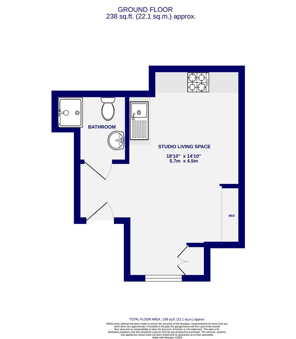 Floorplans For Robson House, Lawrence Street, York, YO10 3WP