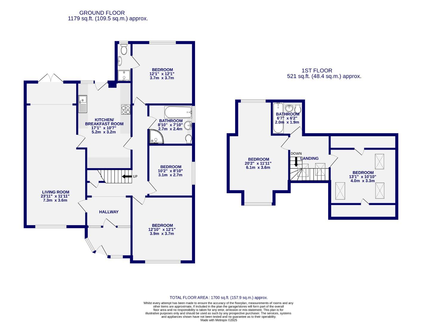 Floorplans For Moor Lane, York