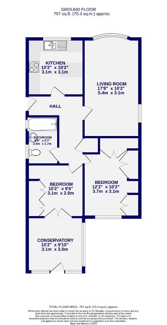 Floorplans For Lowick, Woodthorpe, York