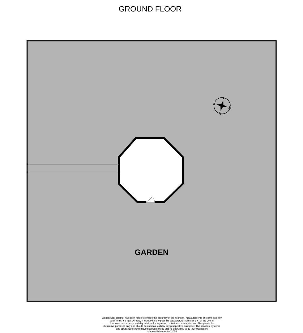 Floorplans For Water Tower Enclosure, Back Lane South, Main Street, Wheldrake, York