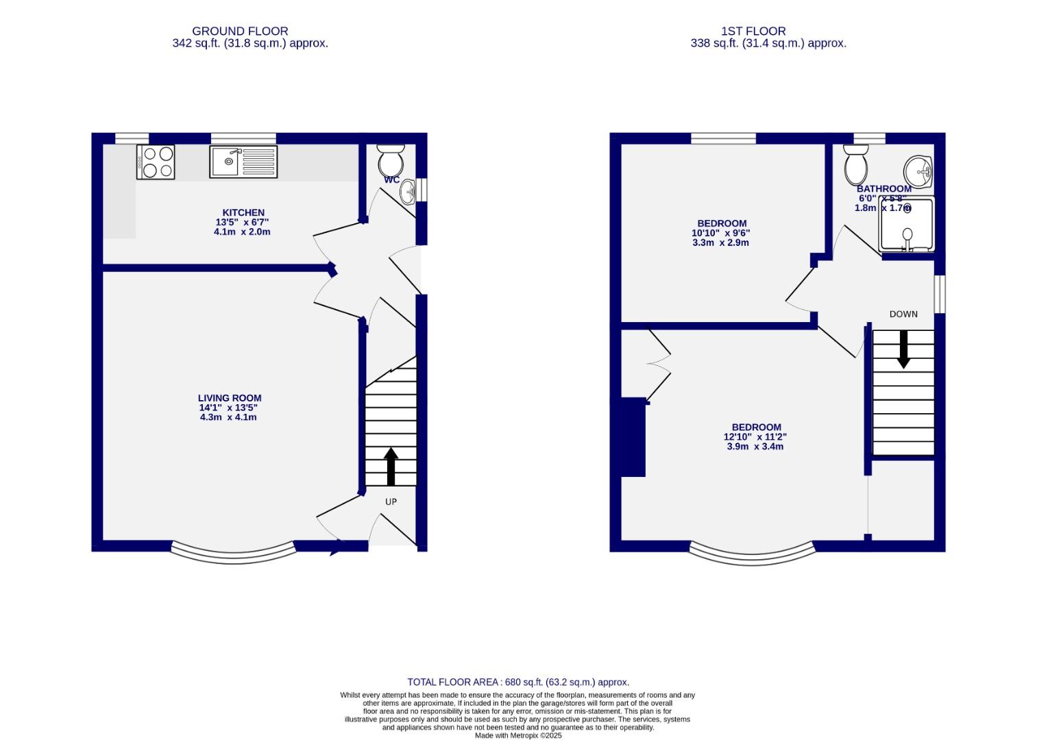 Floorplans For Wheatlands Grove, York