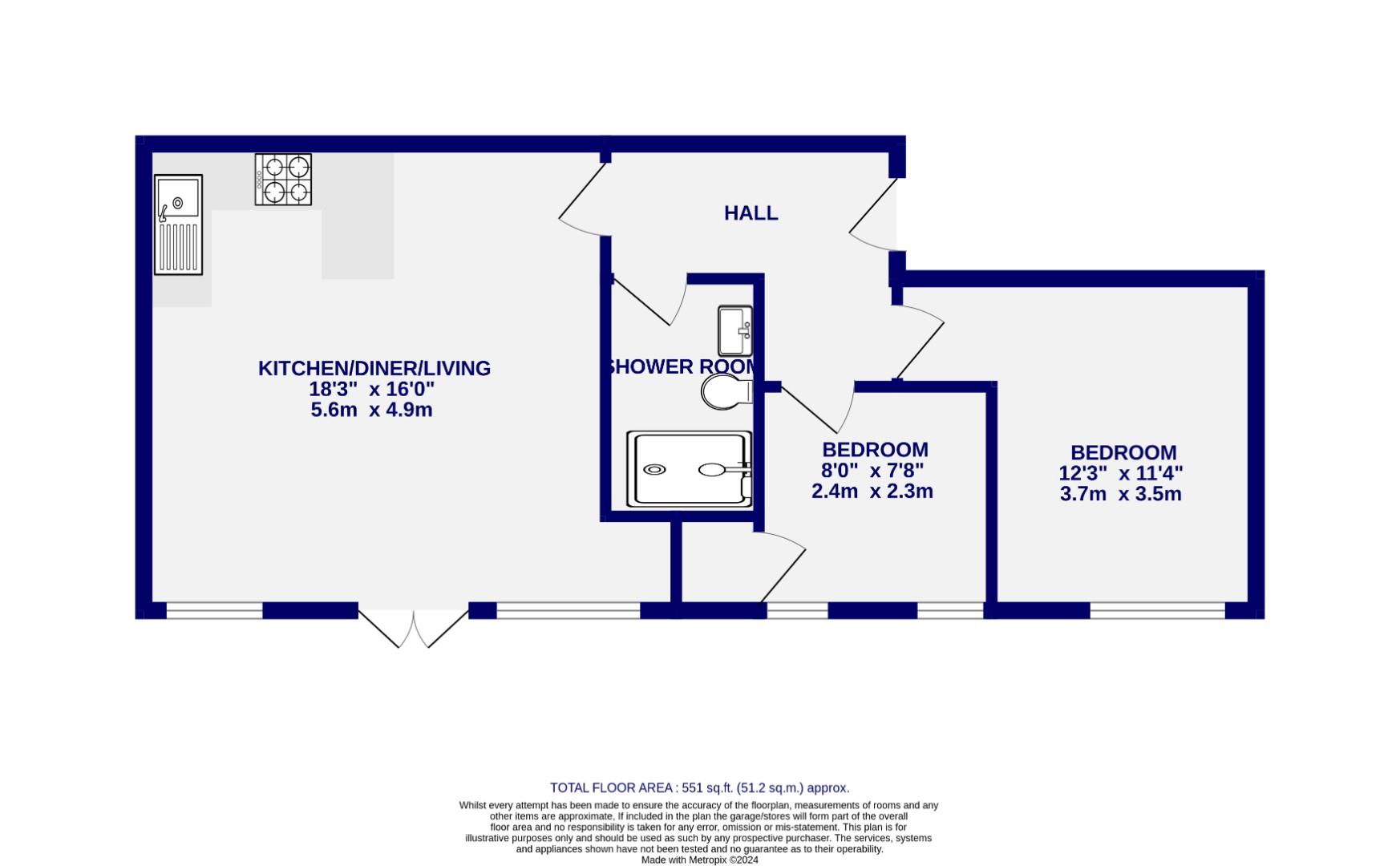 Floorplans For Holgate Road, York