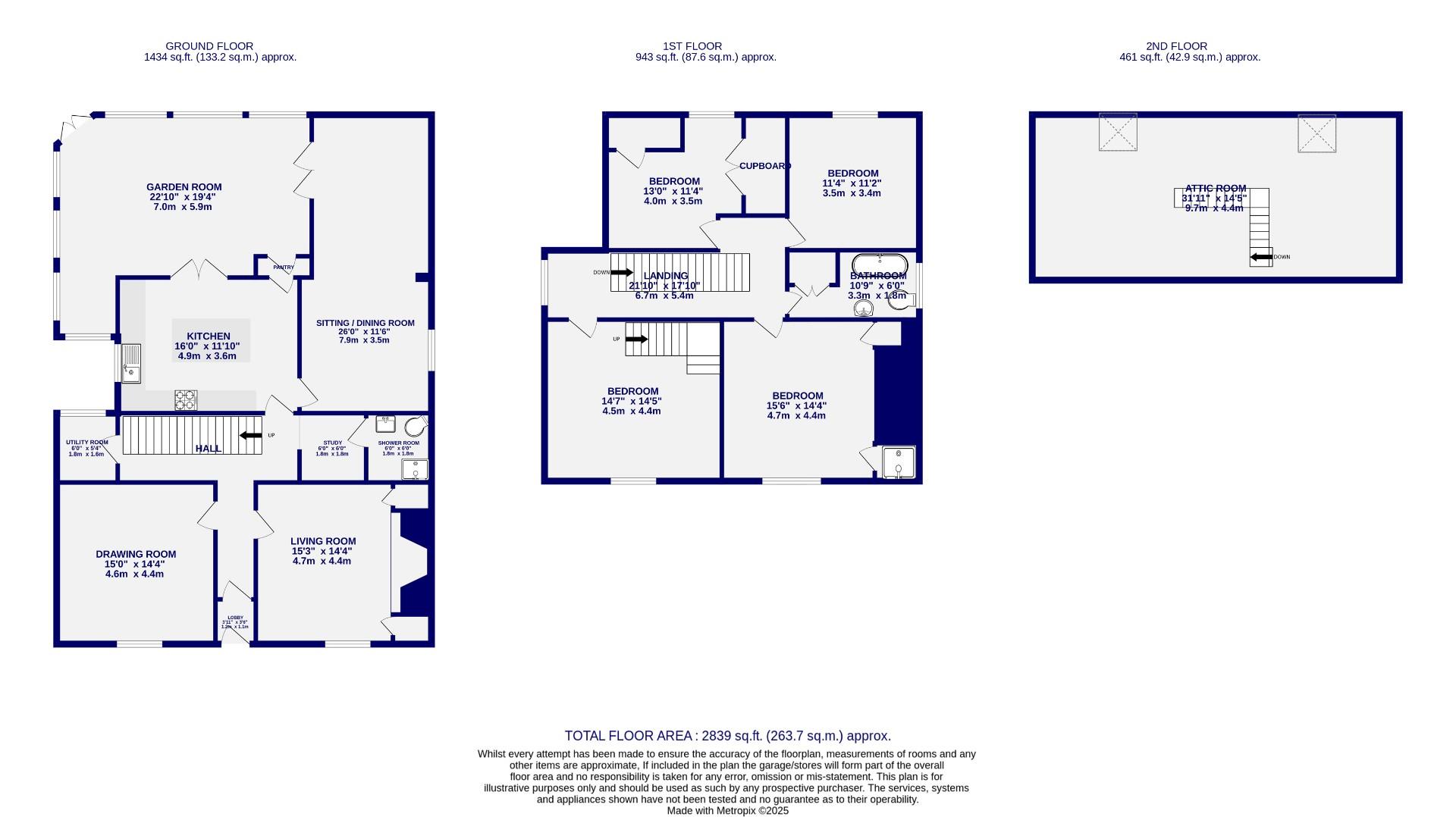 Floorplans For Orchard View, Skelton, York