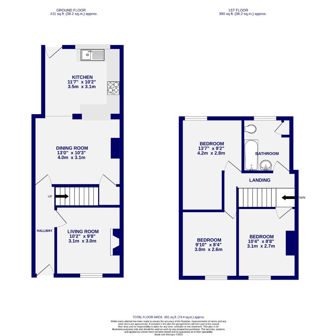 Floorplans For Newborough Street, York
