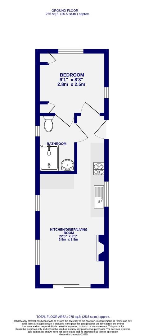 Floorplans For Elm Avenue, Acaster Malbis, York