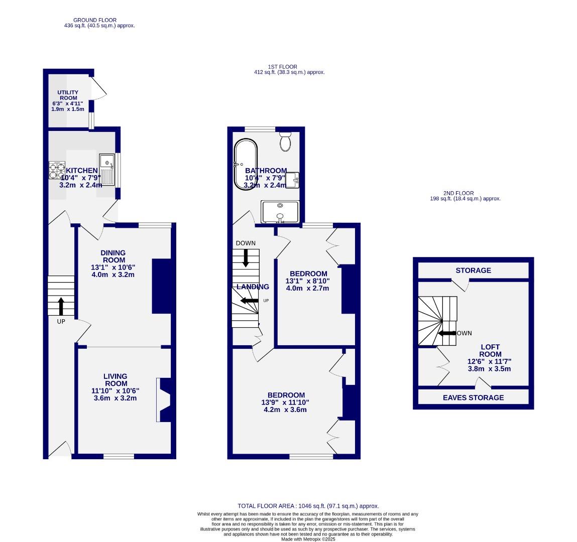 Floorplans For Swinerton Avenue, York