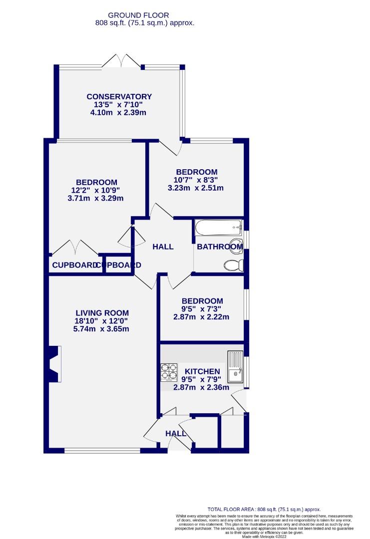 Floorplans For Runswick Avenue, Acomb, York