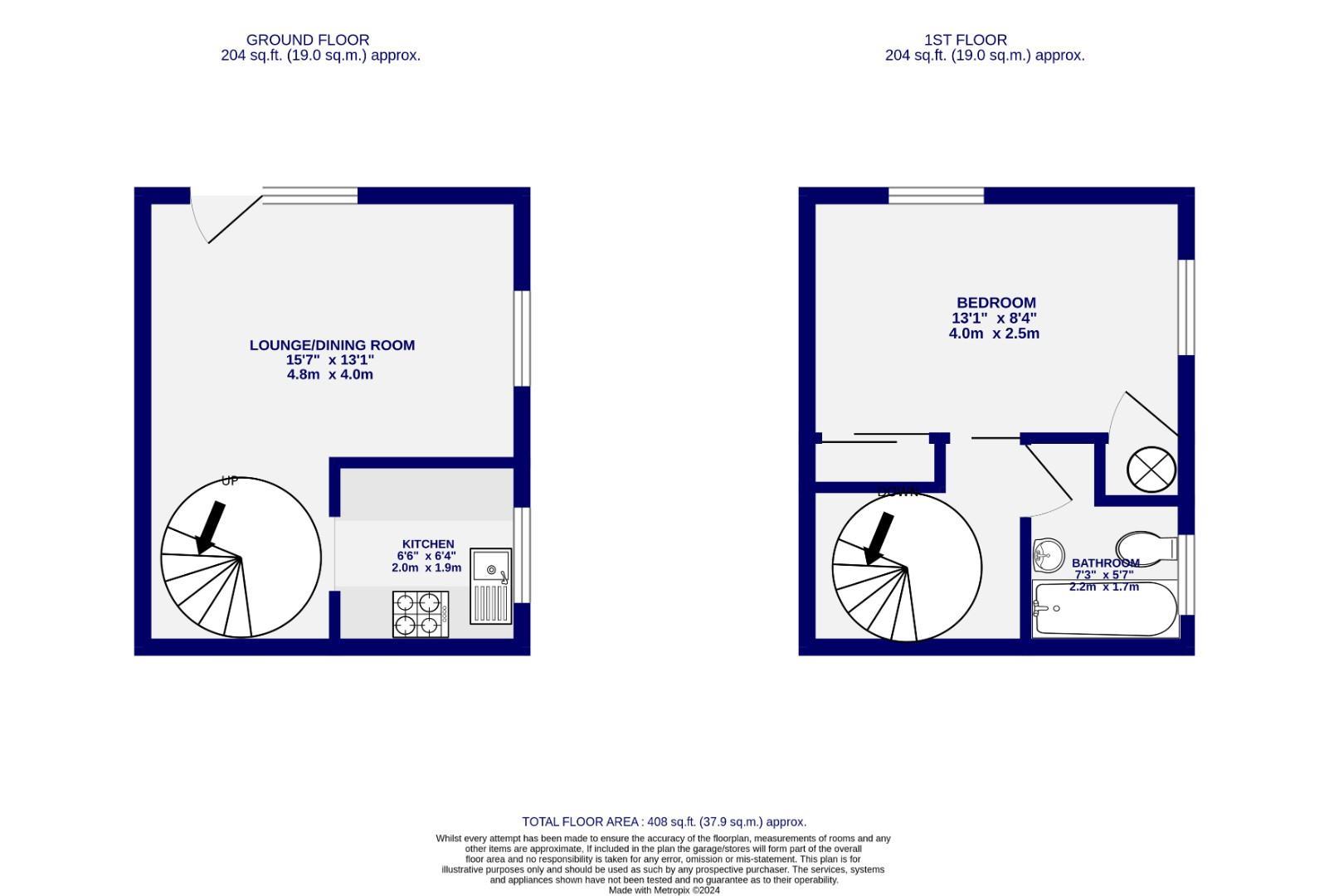 Floorplans For Gresley Court, Acomb, York, YO26 5PF