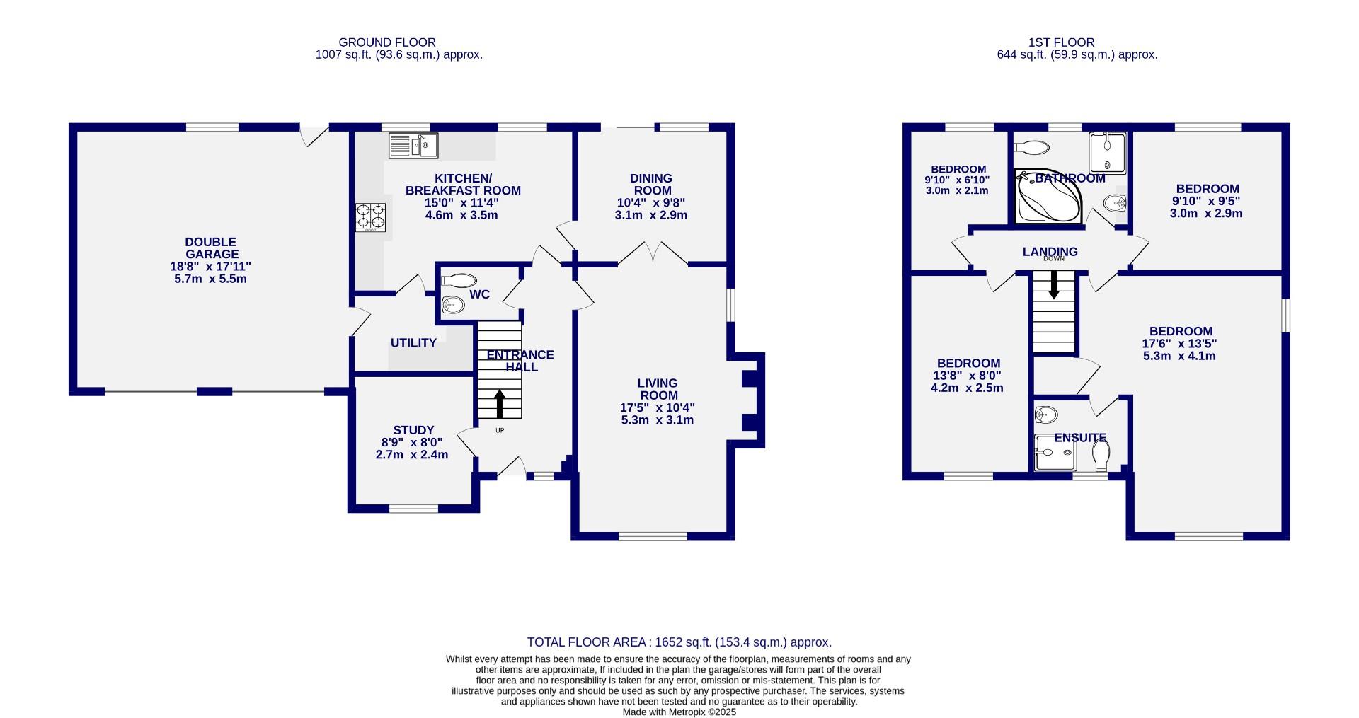 Floorplans For Forge Close, Melbourne, York