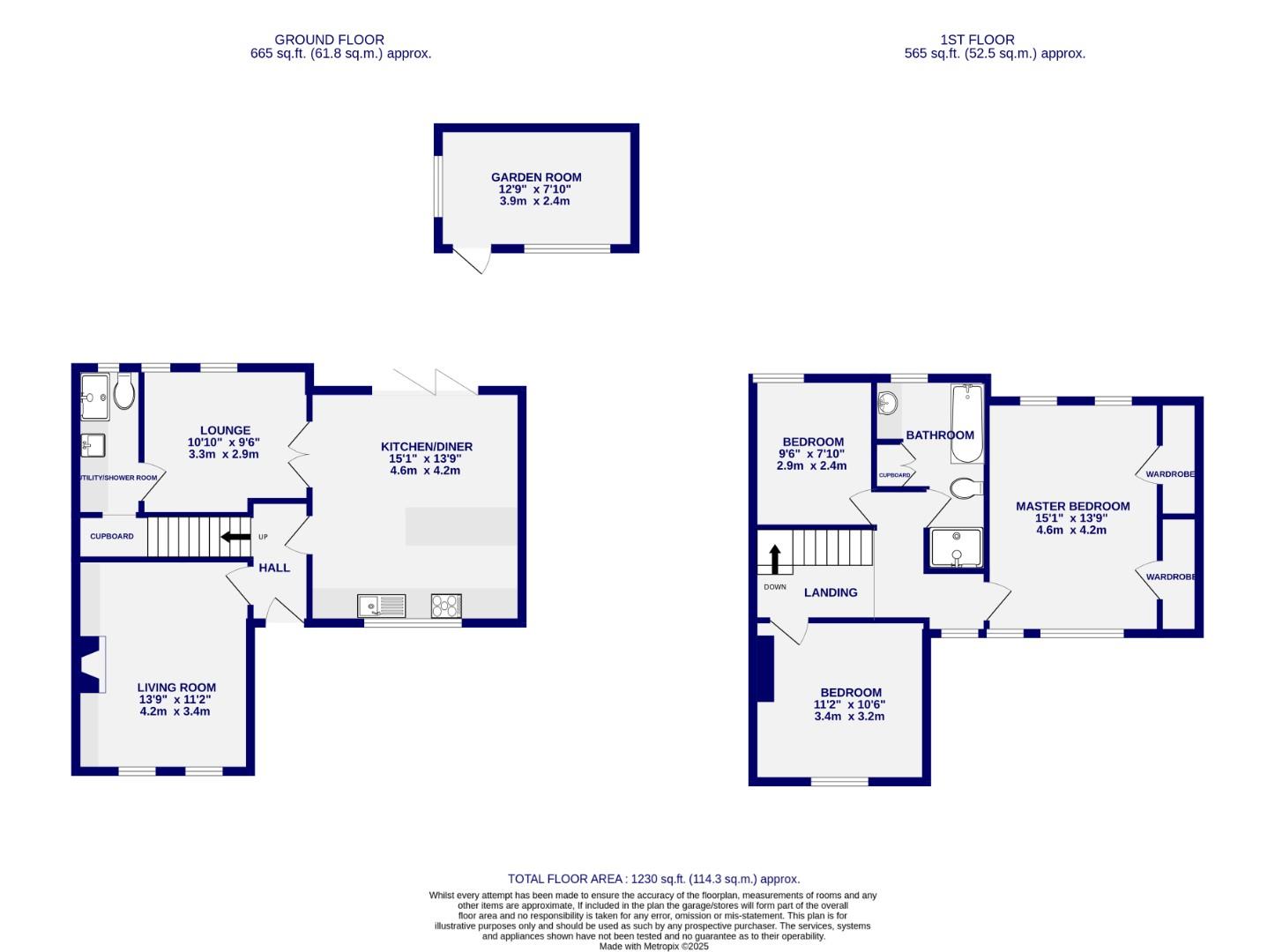 Floorplans For Slingsby Grove, Dringhouses, York