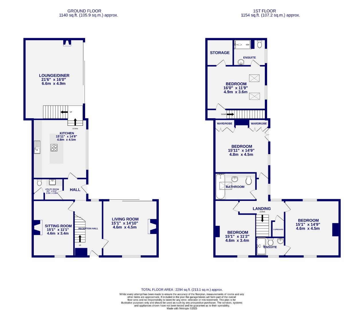 Floorplans For The Lane, Gate Helmsley, York