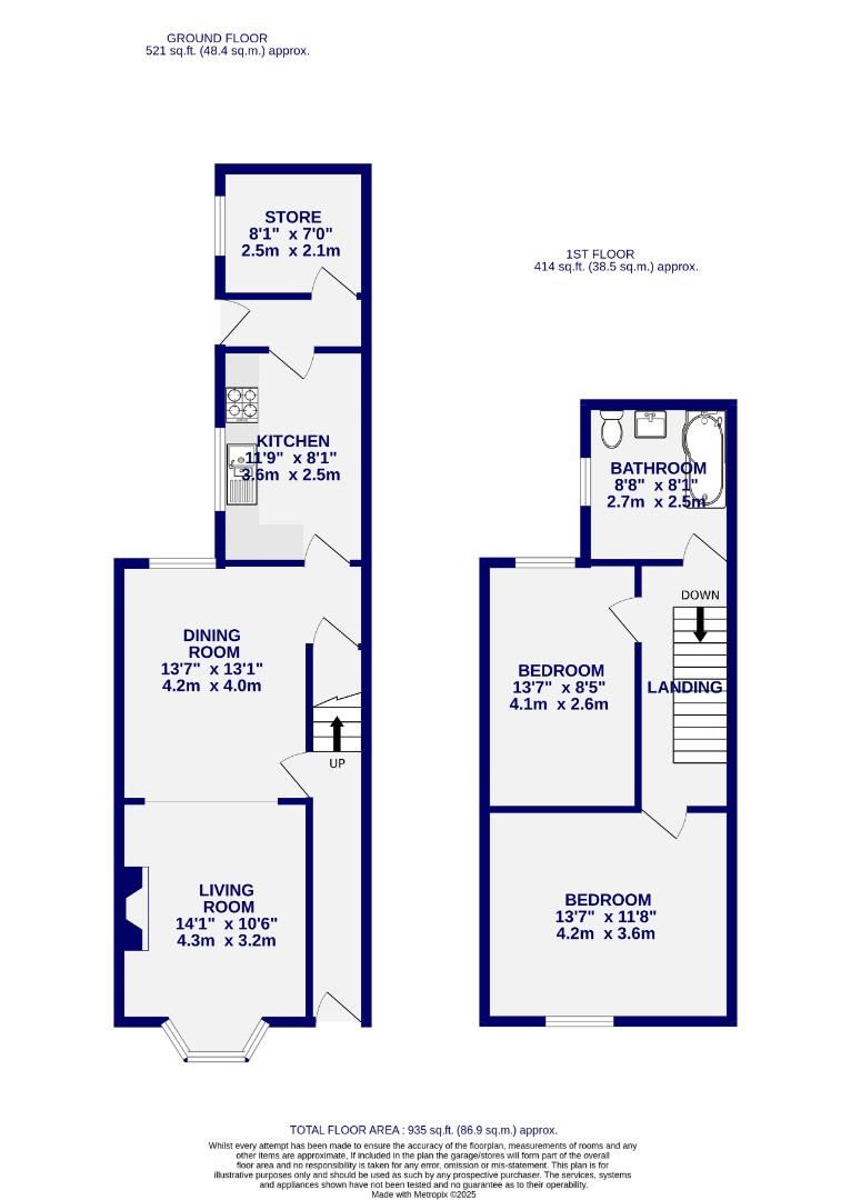 Floorplans For Garnet Terrace, York