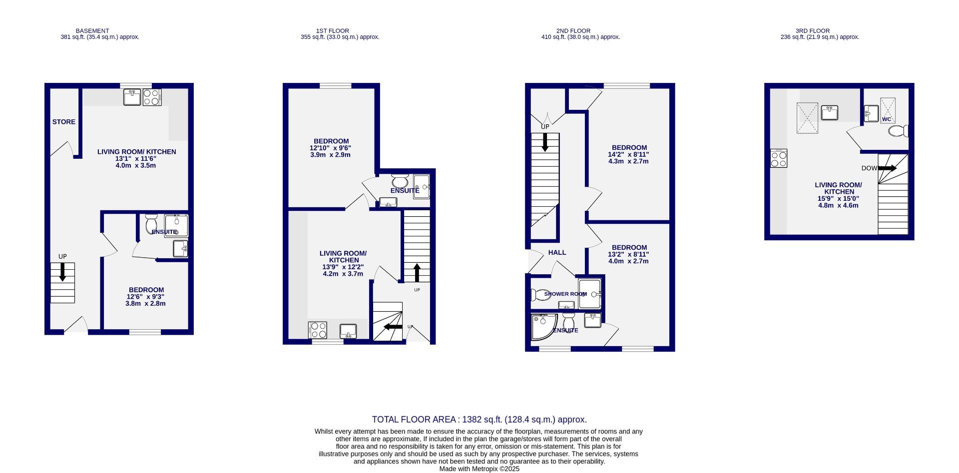 Floorplans For Queen Street, York