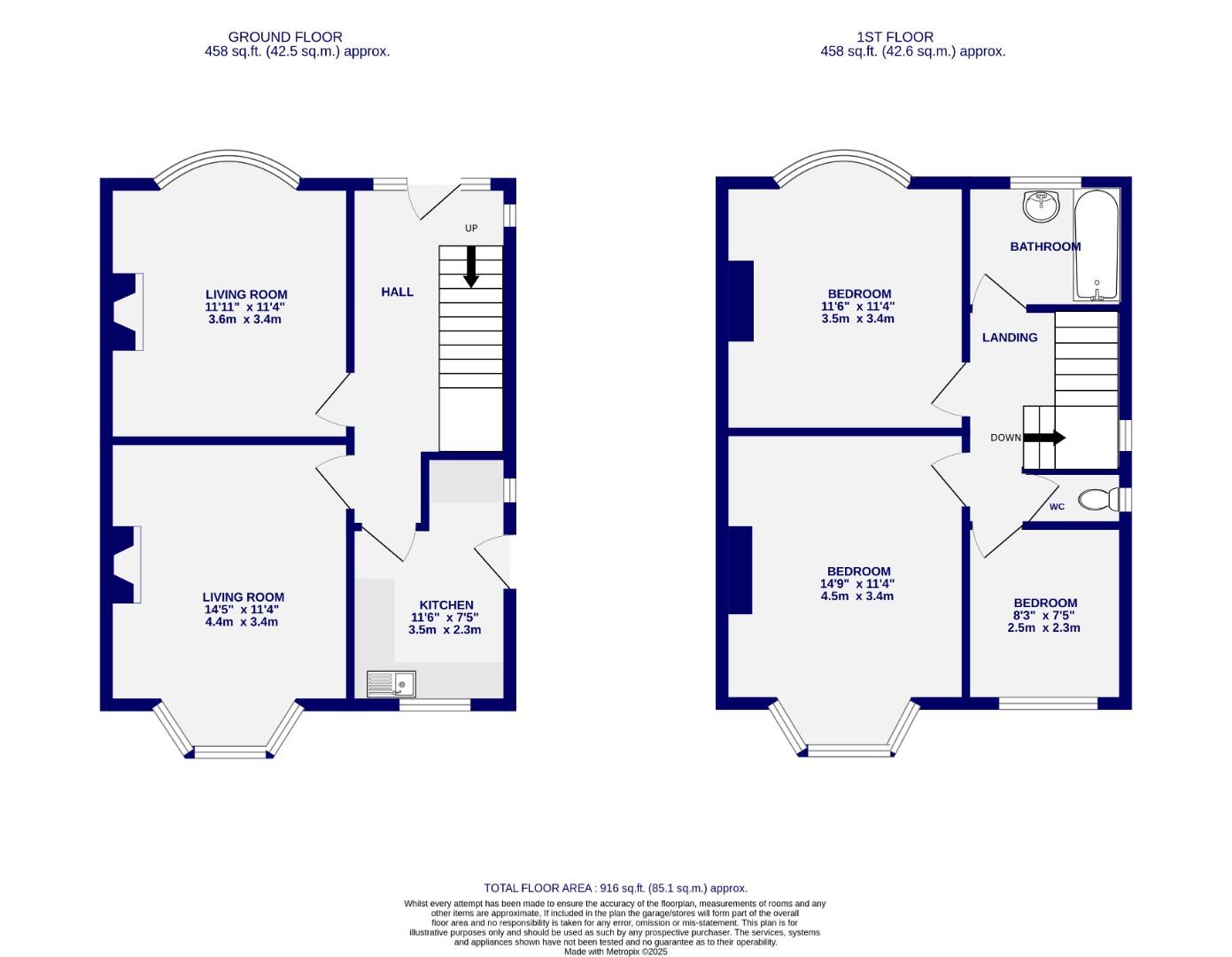 Floorplans For Fairway, York