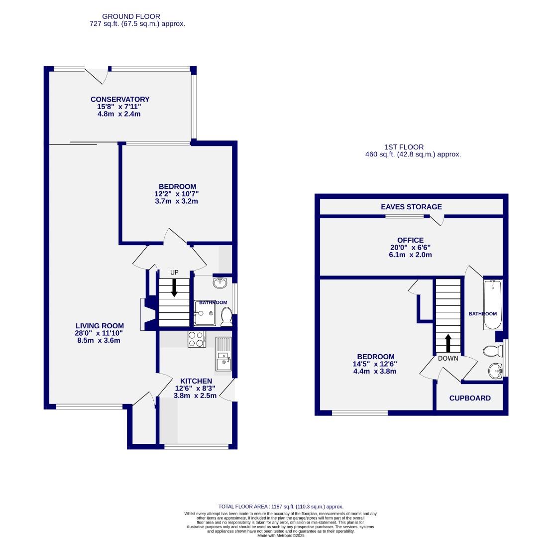 Floorplans For Moorcroft Road, York