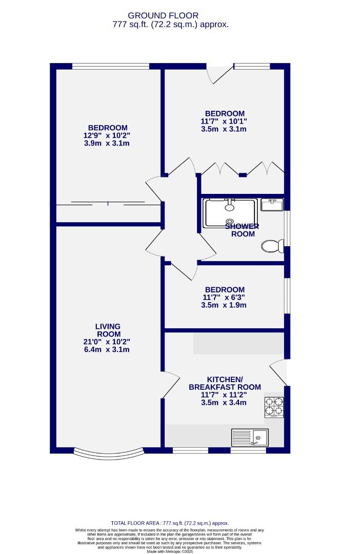 Floorplans For Ryecroft Avenue, York
