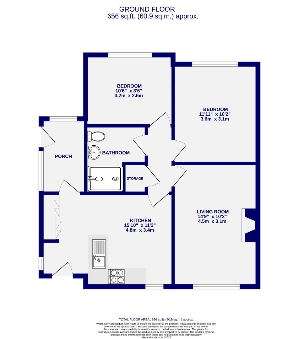 Floorplans For Terrington View, Sheriff Hutton, York