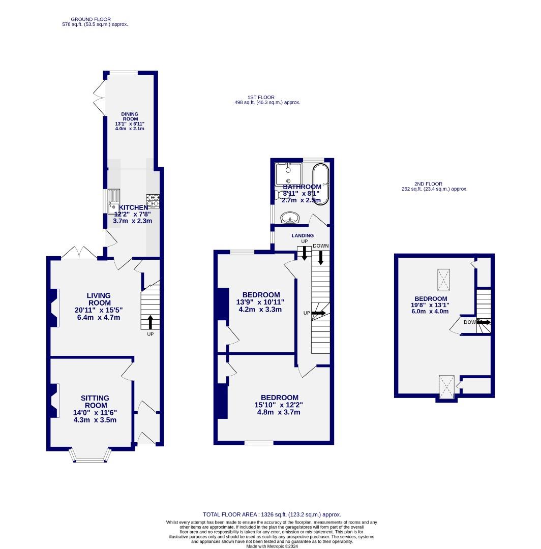 Floorplans For Vyner Street, York