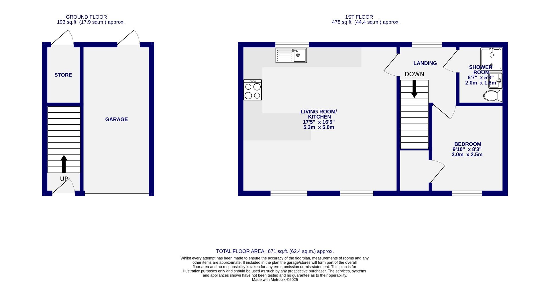 Floorplans For Alf Patrick Court, Off Bootham