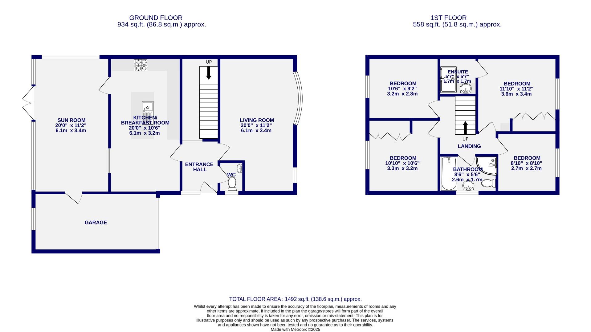Floorplans For Wilstrop Farm Road, Copmanthorpe, York