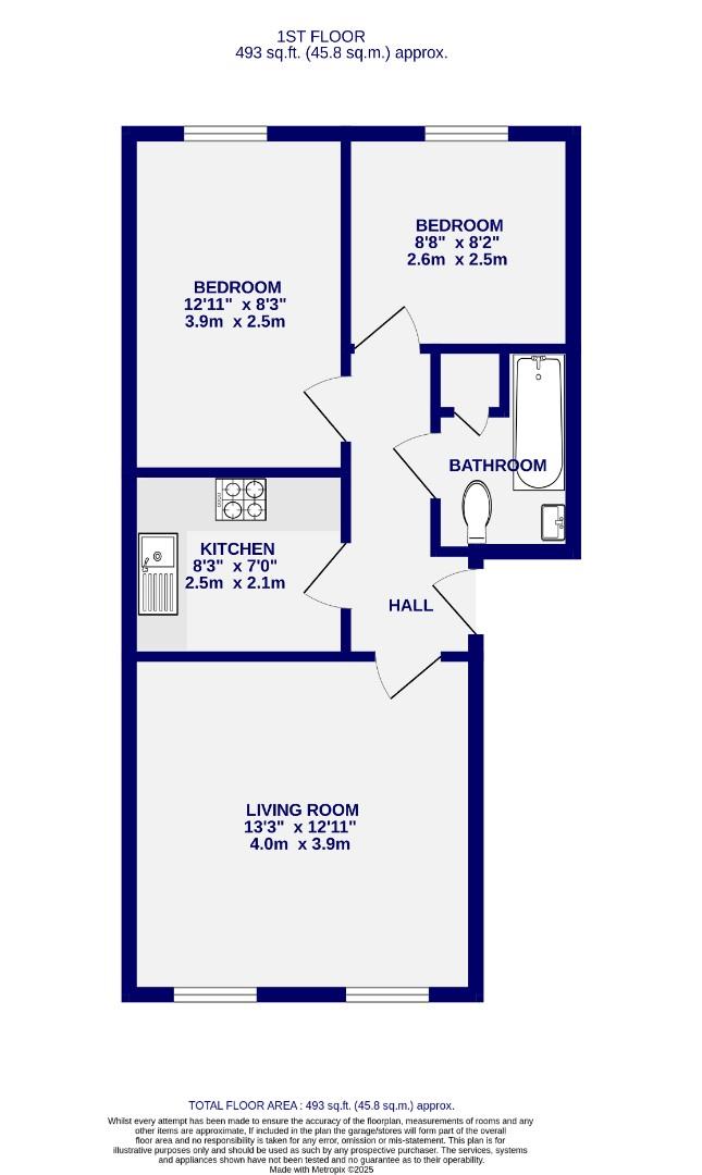 Floorplans For Darwin Close, Huntington, York