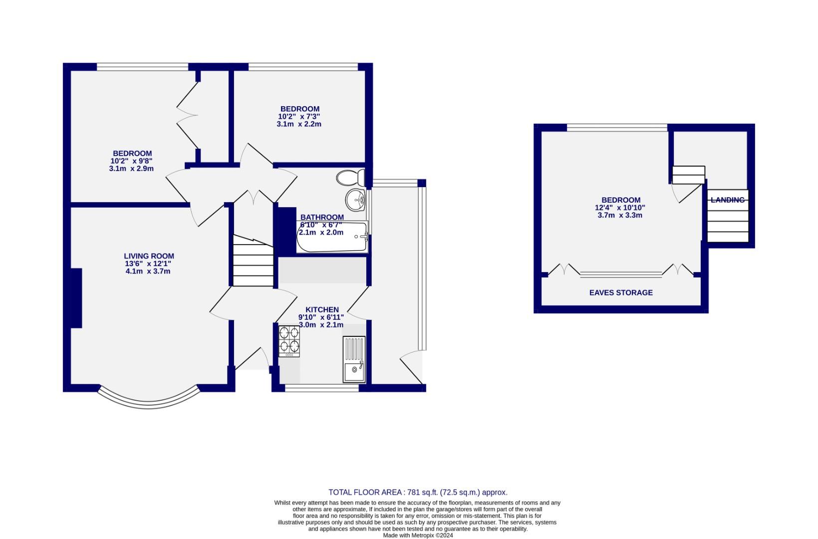 Floorplans For Applecroft Road, York