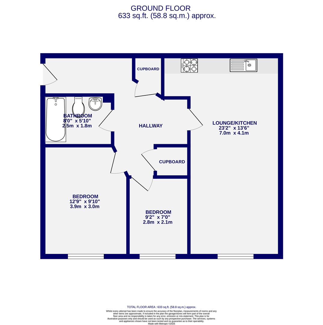 Floorplans For Highcroft Court, Front Street, Acomb, York