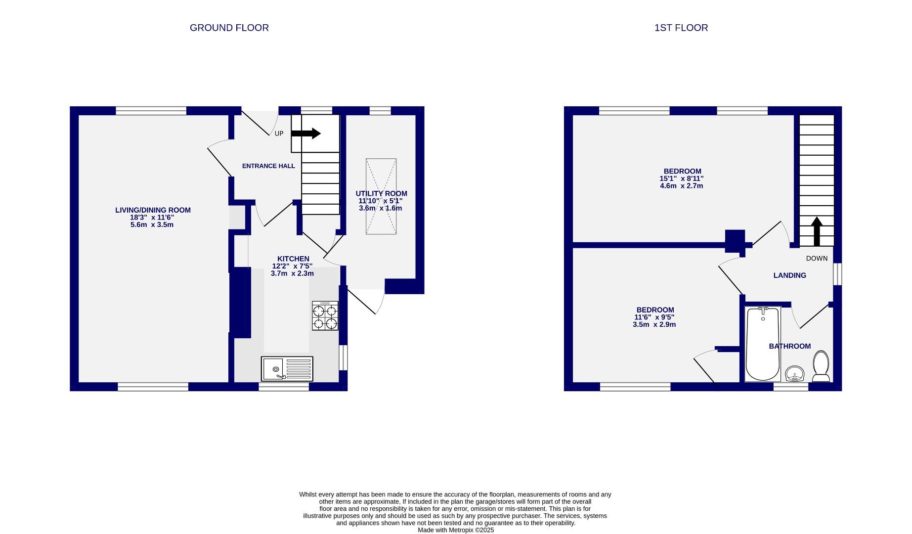 Floorplans For Bramham Avenue, York