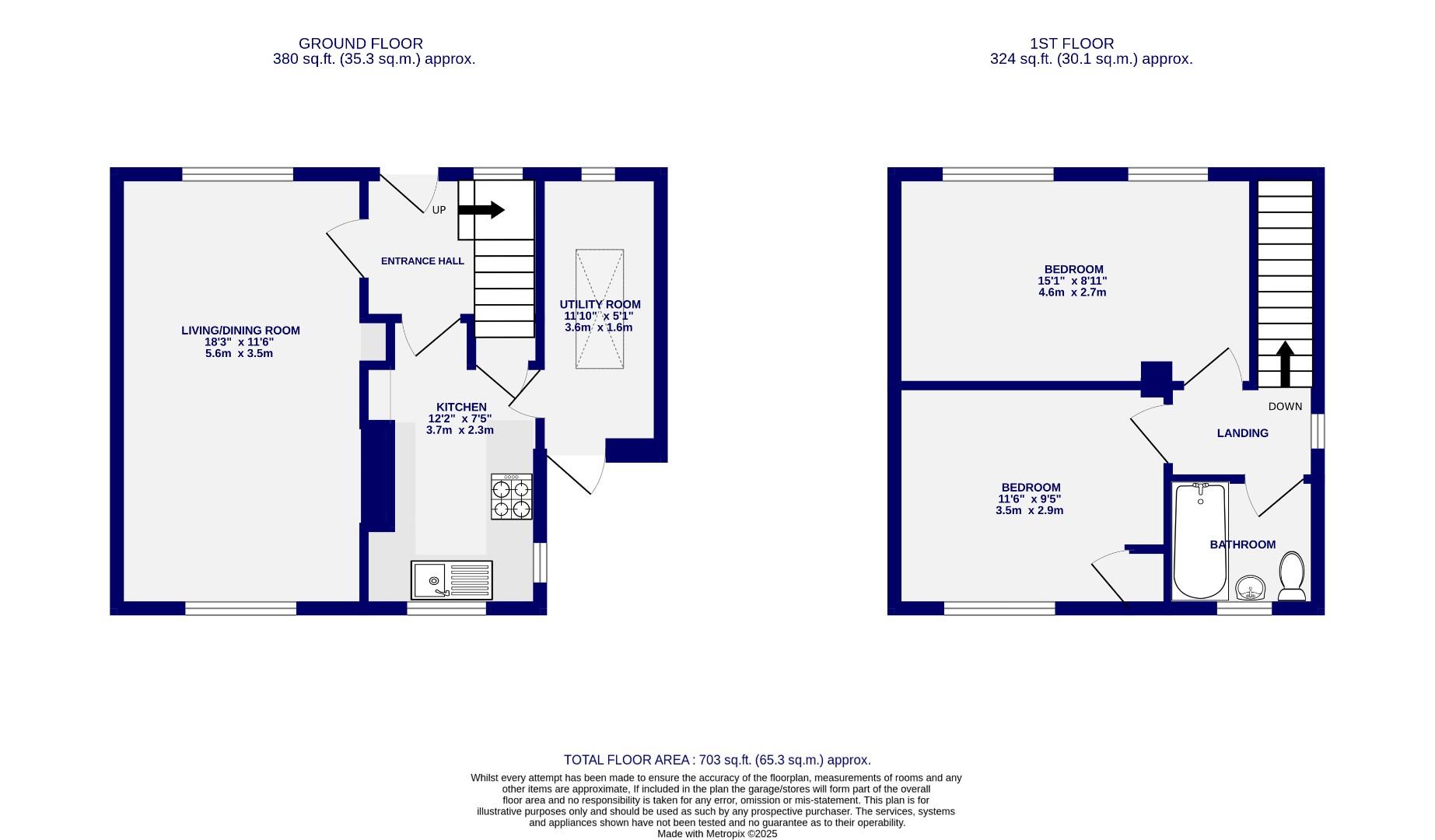 Floorplans For Bramham Avenue, York