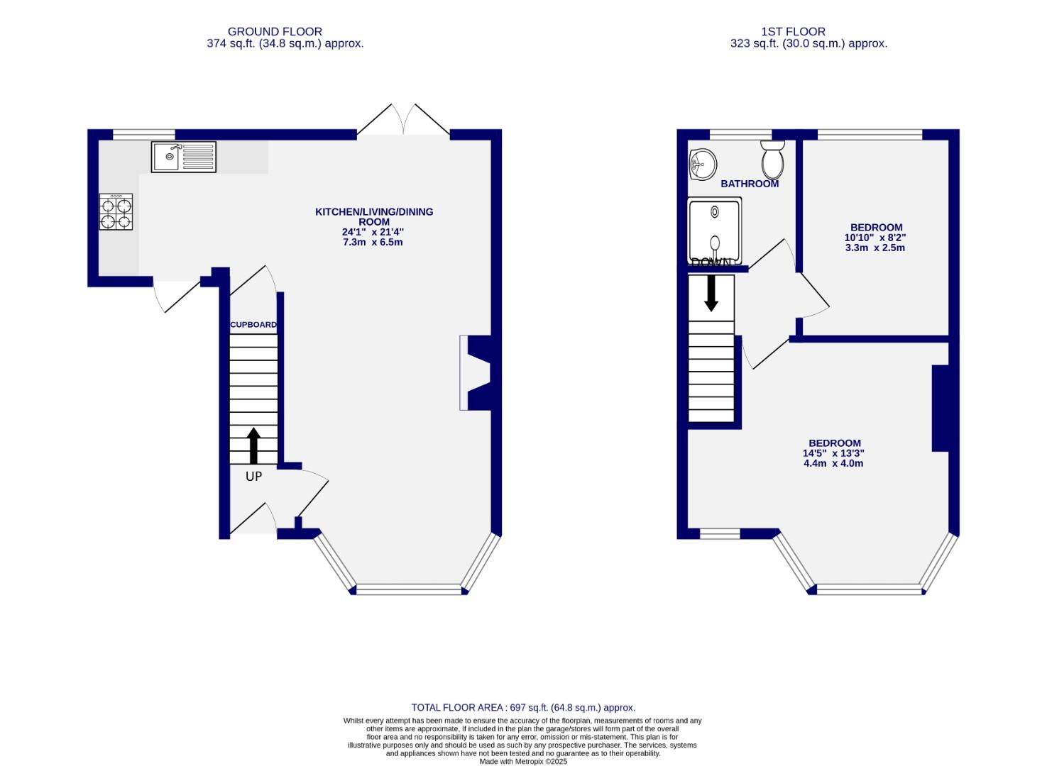 Floorplans For Chudleigh Road, York