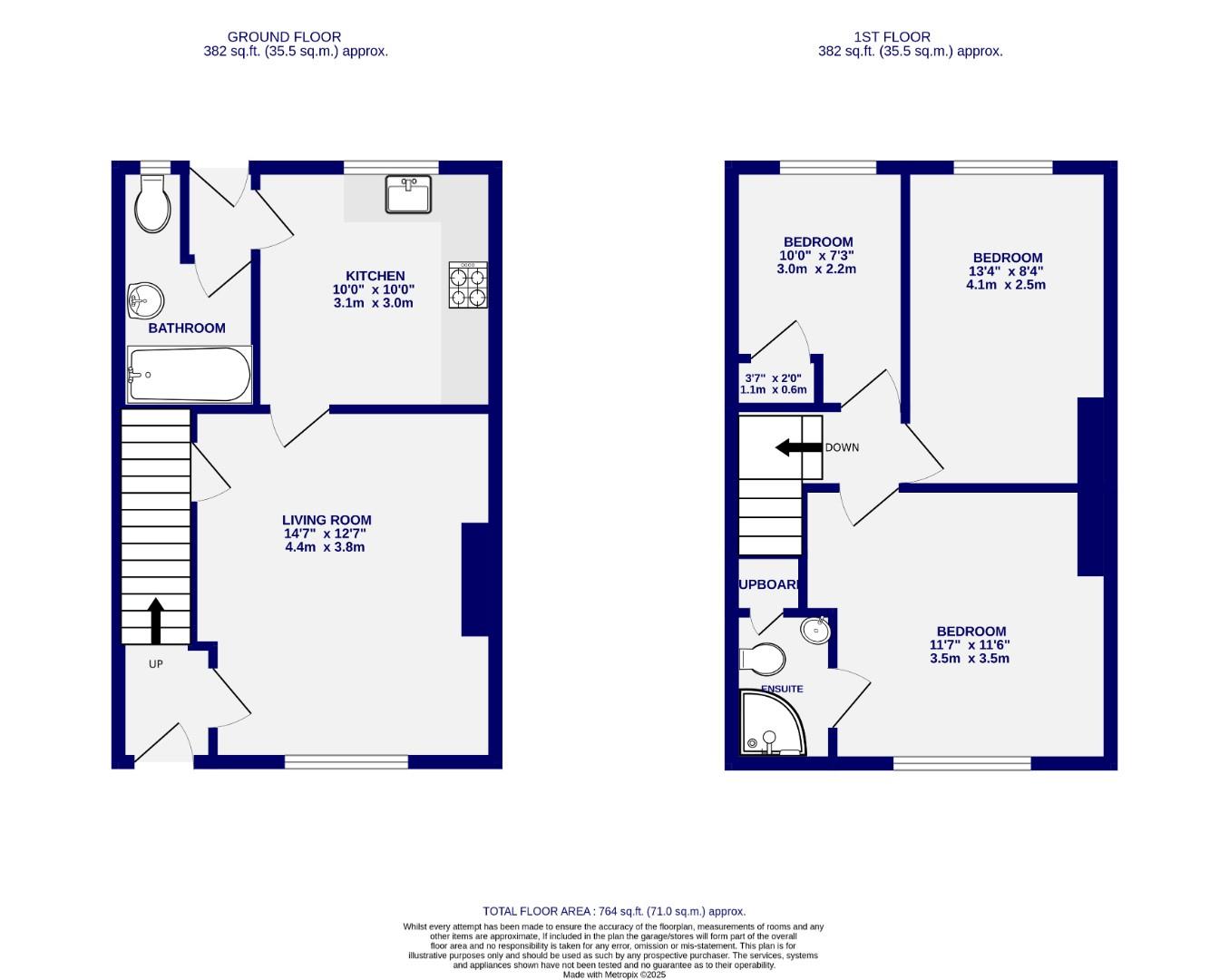 Floorplans For Eighth Avenue, Heworth, York
