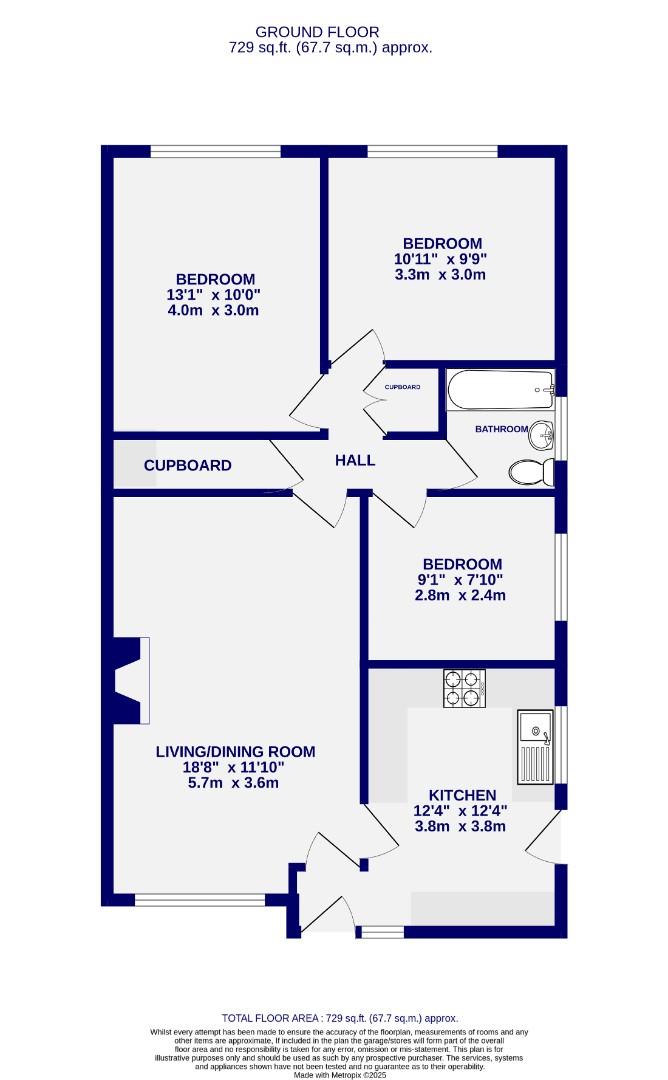 Floorplans For Woodland Way, Huntington, York