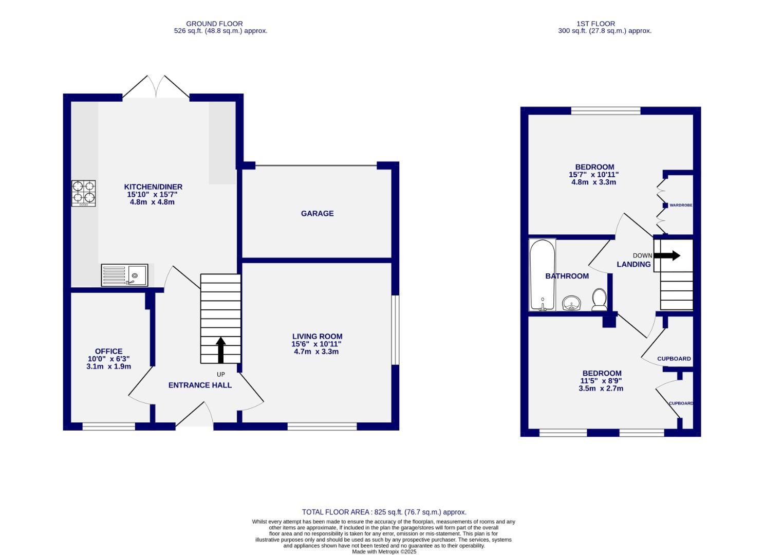 Floorplans For Garden Flats Lane, Dunnington, York