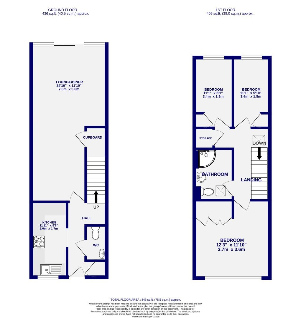 Floorplans For Ouse Lea, York