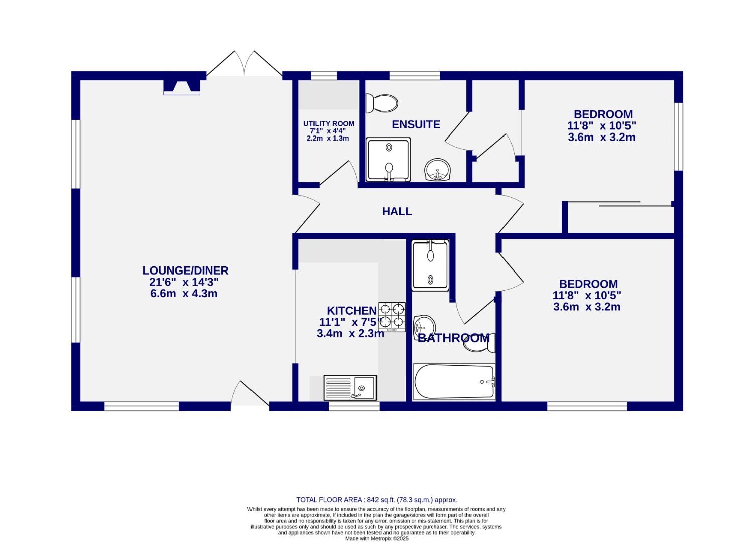 Floorplans For Hull Road, Wilberfoss, York