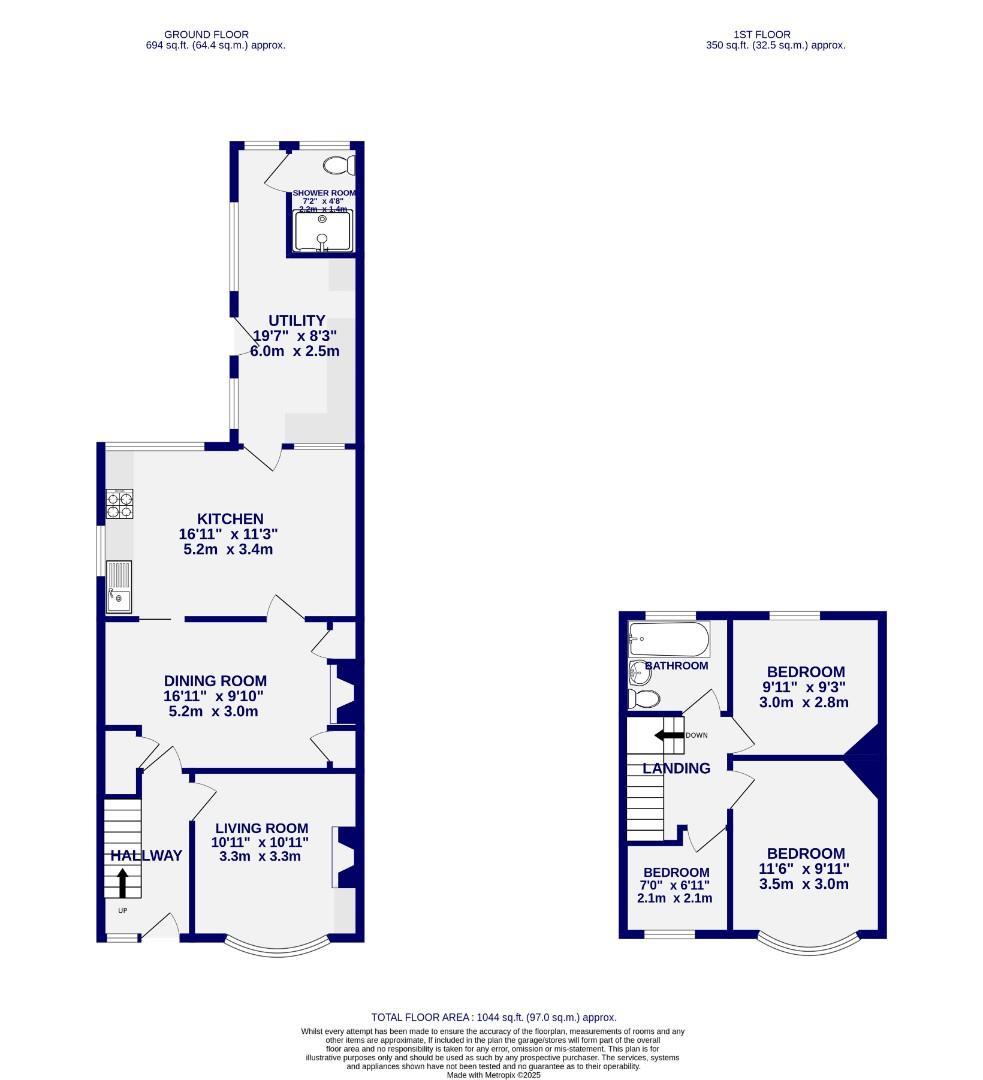 Floorplans For Sherwood Grove, Acomb, York