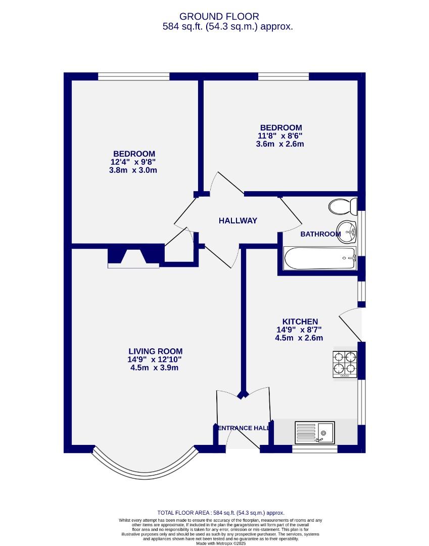 Floorplans For Dilys Grove, Holgate, York