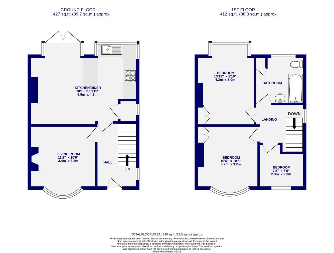 Floorplans For Windmill Lane, York