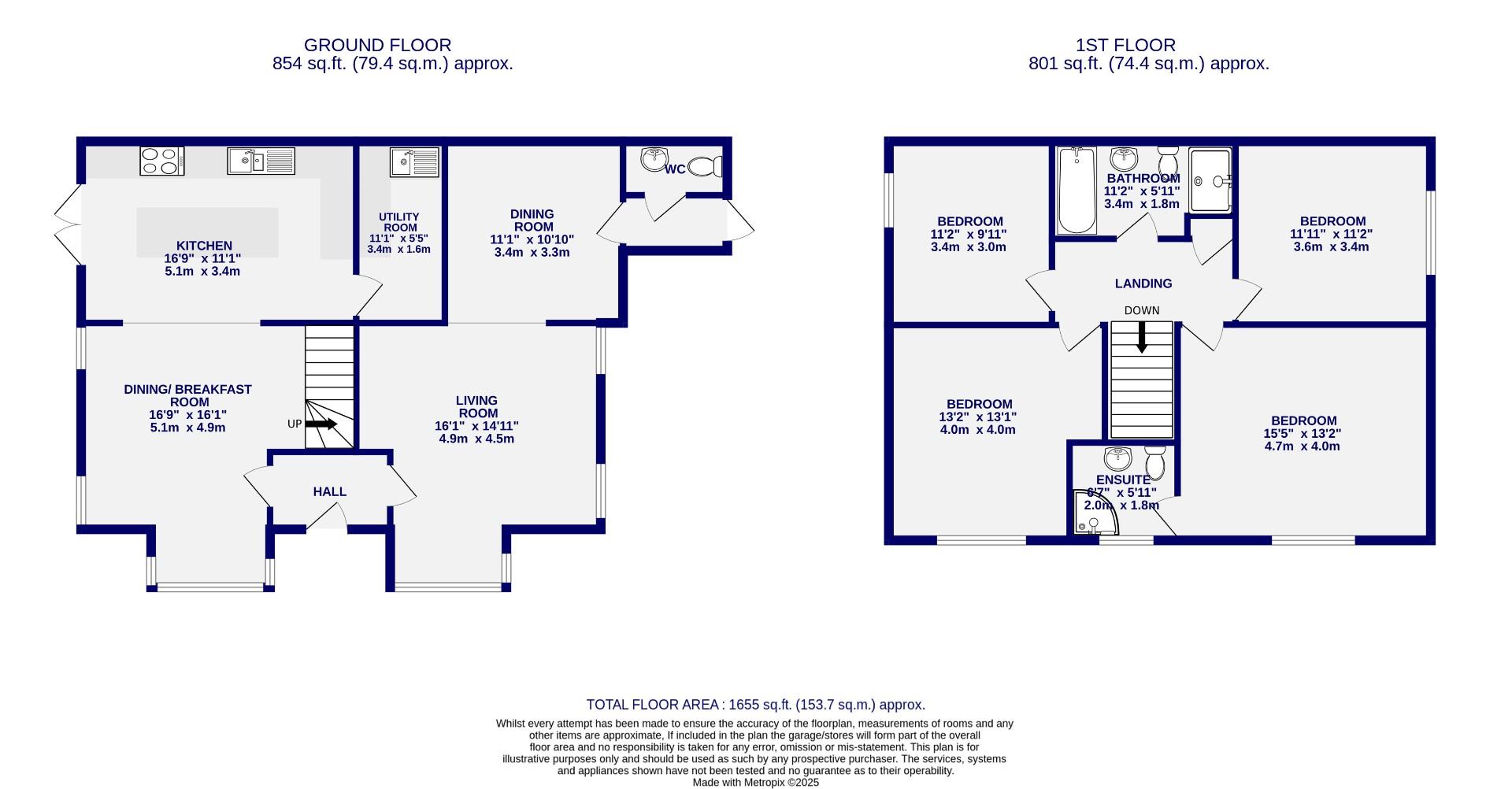 Floorplans For Main Street, Riccall, York