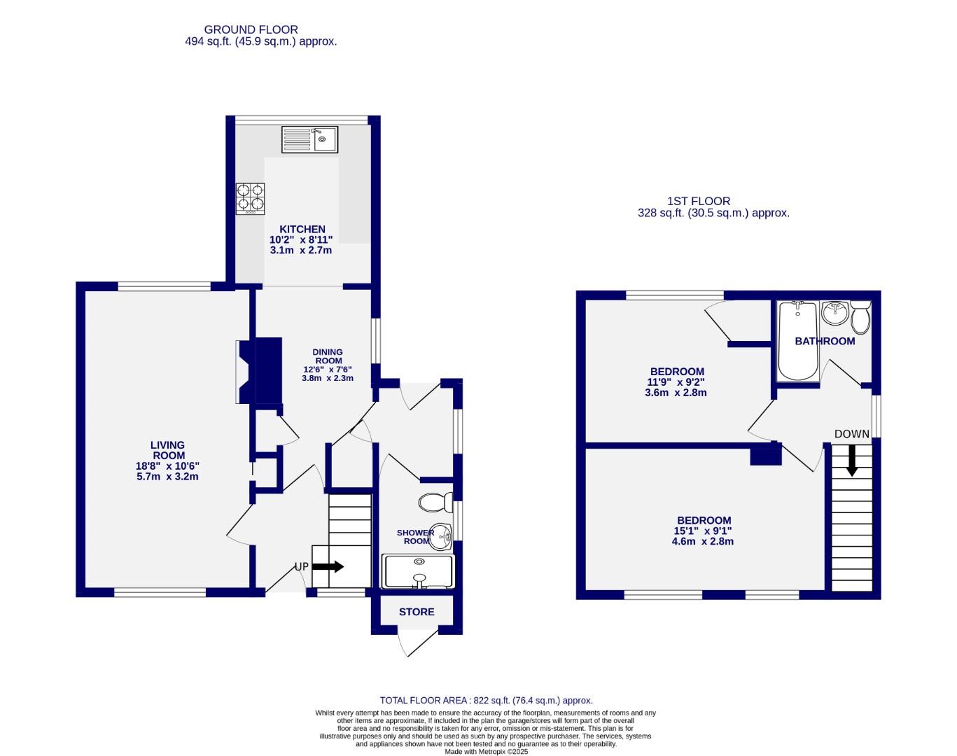 Floorplans For Bramham Road, York