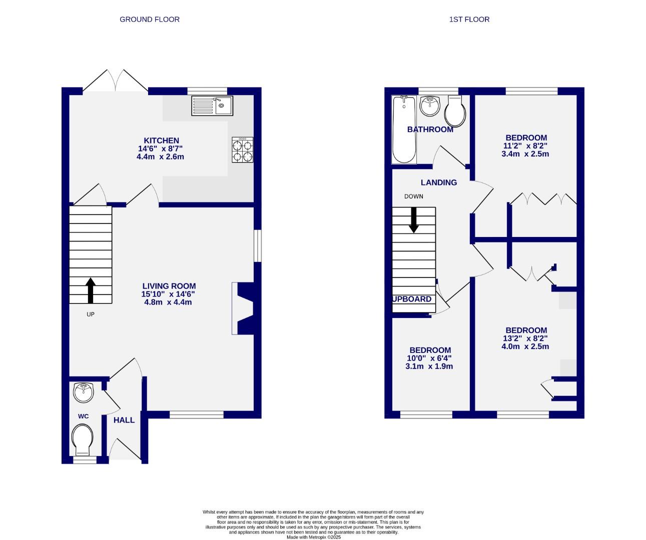 Floorplans For Rainsborough Way, York